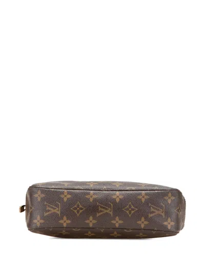 Pre-owned Louis Vuitton 1987 Monogram Trousse Toilette 23 Clutch Bag