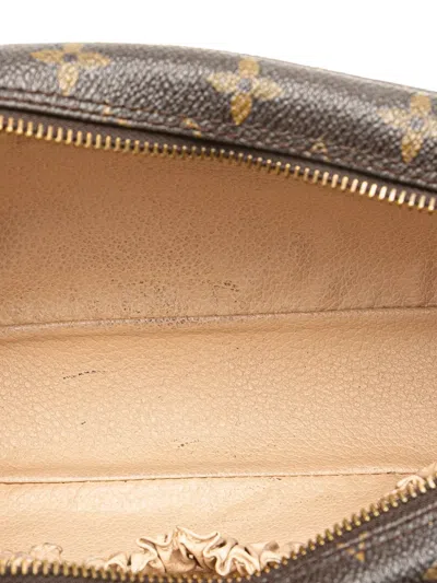 Pre-owned Louis Vuitton 1987 Monogram Trousse Toilette 23 Clutch Bag