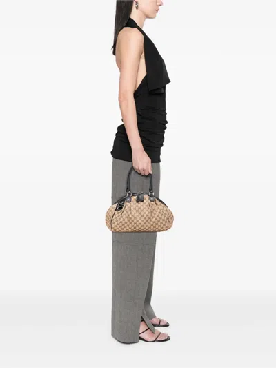 Pre-owned Gucci 2000-2015 Gg Canvas Sukey Satchel