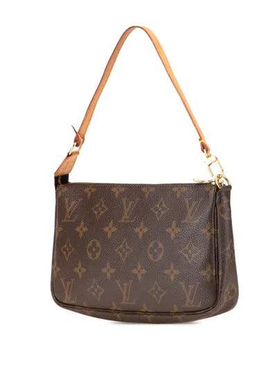 Pre-owned Louis Vuitton 1999 Monogram Pochette Accessoires Shoulder Bag