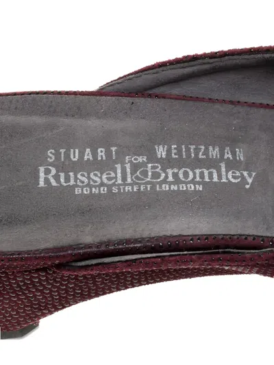 Pre-owned Stuart Weitzman 50mm Bow-detail Mules