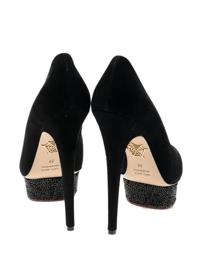 Pre-owned Charlotte Olympia 145mm Leather Heeled Pumps