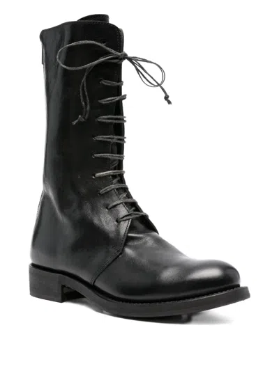 Shoto Lace-up Leather Boots