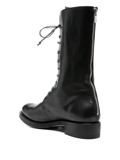 Shoto Lace-up Leather Boots