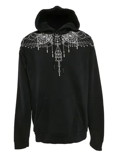 Pre-owned Marcelo Burlon County Of Milan Astral Wings-print Hoodie