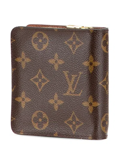 Pre-owned Louis Vuitton 2003 Monogram Bifold Compact Wallet Small Wallets