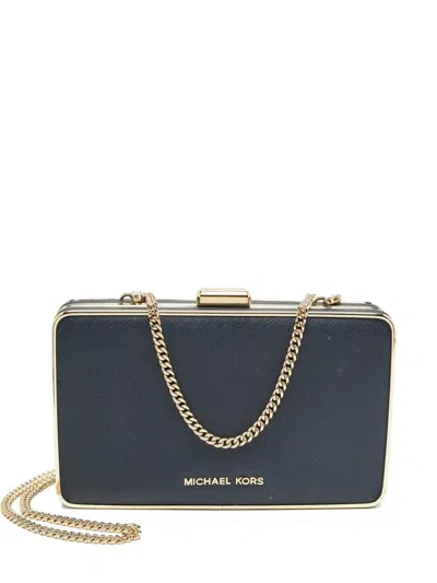 Pre-owned Michael Kors Elsie Box Chain Clutch