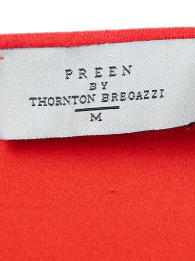 Pre-owned Preen By Thornton Bregazzi One-shoulder Dress
