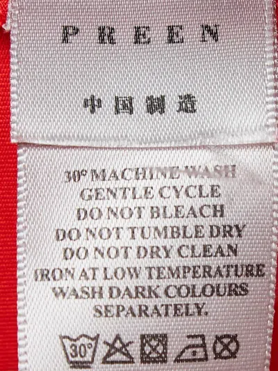 Pre-owned Preen By Thornton Bregazzi One-shoulder Dress