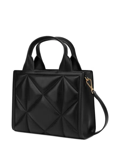 Love Moschino Logo-plaque Tote Bag In Black