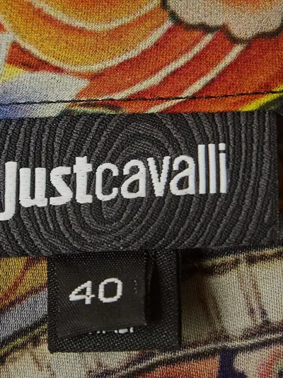 Pre-owned Just Cavalli Patterned Silk Jumpsuit