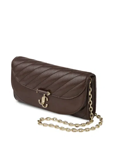 Jimmy Choo Curve Quilted Clutch Bag