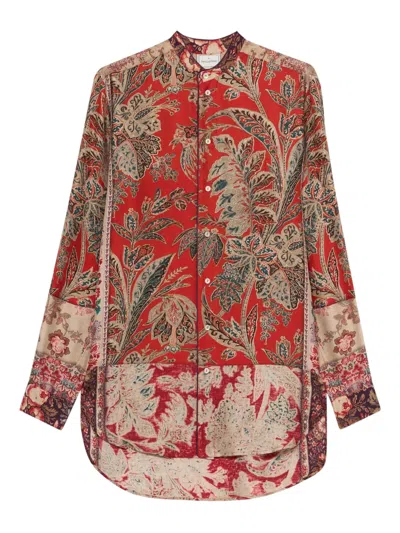Pierre-louis Mascia Paisley-print Shirt In Multi