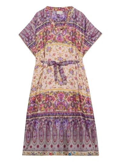 Pierre-louis Mascia Aloe Maxi Dress In Multi