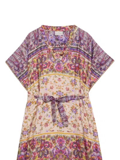 Pierre-louis Mascia Aloe Maxi Dress In Multi