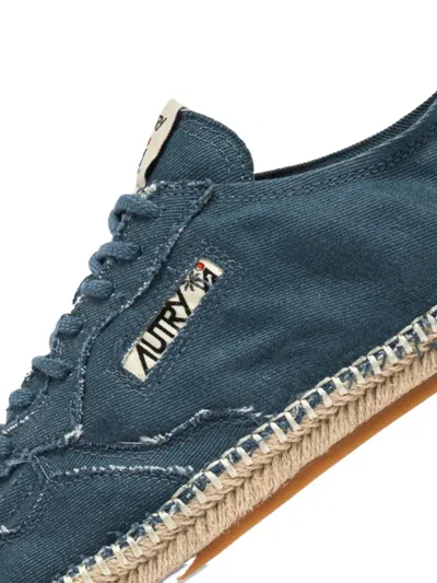 Autry Espadrillas Canvas Sneakers In Blue