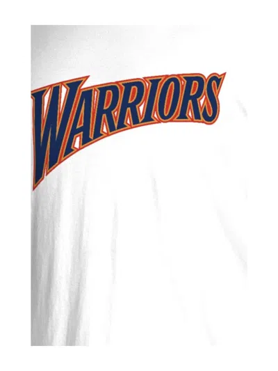 Mitchell & Ness Nba Golden State Warriors T-shirt In White