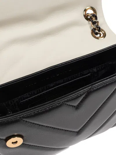 Kurt Geiger London Mini Kensington Leather Convertible Shoulder Bag In Gray