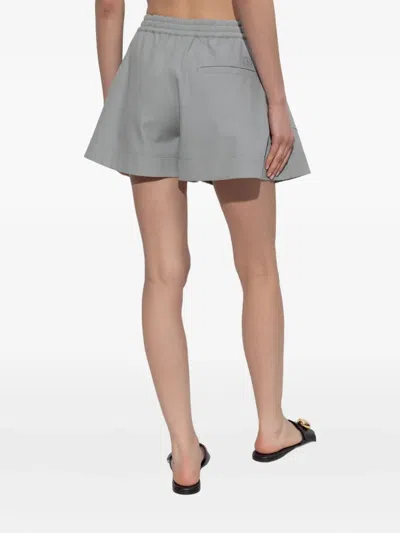 Loewe Drawstring-waist Shorts In Gray