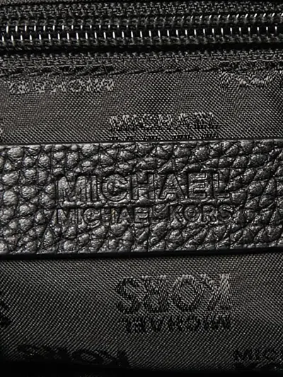 Pre-owned Michael Kors Vintage Medium Jet Set Shoulder Bag In Black