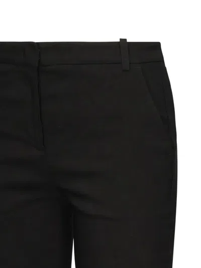 Pinko Side-pockets Straight Trousers In Black