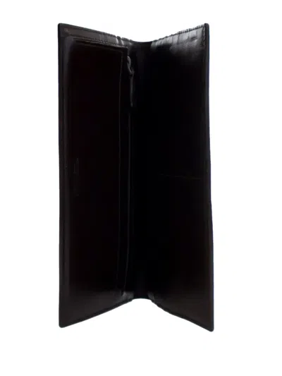 Pre-owned Bottega Veneta 2012-2025 Lambskin Intrecciato Bifold Wallet Long Wallets