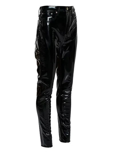 Pre-owned Rag & Bone Glossy-finish Five-pocket Trousers