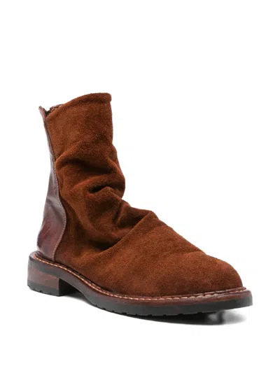 King Tartufoli Suede Zipped Boots