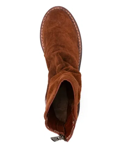 King Tartufoli Suede Zipped Boots