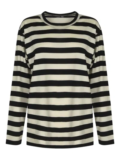 Junya Watanabe Striped Crew Neck Top
