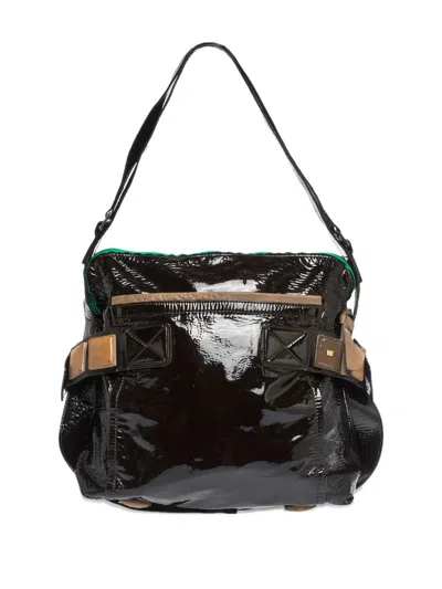Pre-owned Chloé Audra Leather Shoulder Bag In Brown
