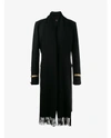 GIVENCHY Wool Military Coat With Scarf Detailing