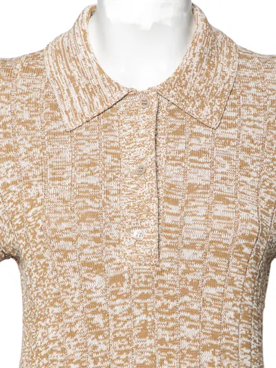 Pre-owned Joseph Ribbed Polo Sweater