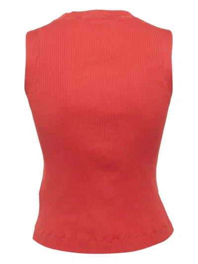 Pre-owned Brunello Cucinelli Ribbed-knit Tank Top