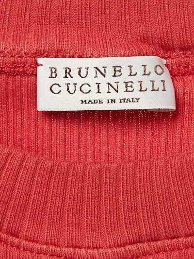 Pre-owned Brunello Cucinelli Ribbed-knit Tank Top