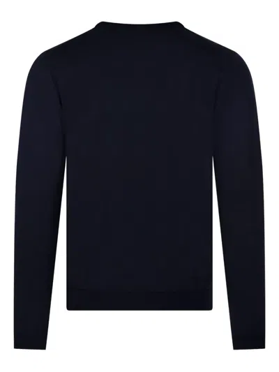 Roberto Collina Round Neck Long-sleeved Sweater In Black