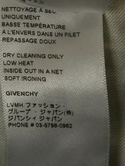 Pre-owned Givenchy Jacquard Pattern Trousers