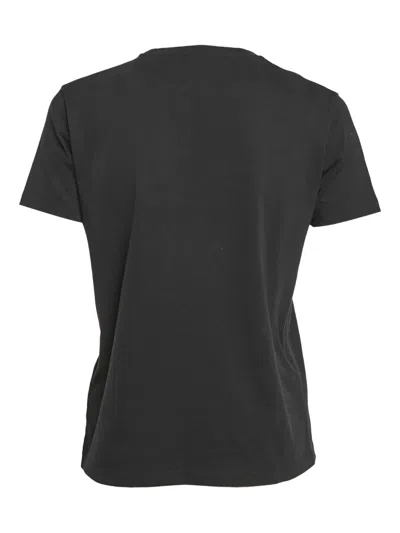 Pre-owned Kenzo Embroidered-tiger Cotton T-shirt In Black