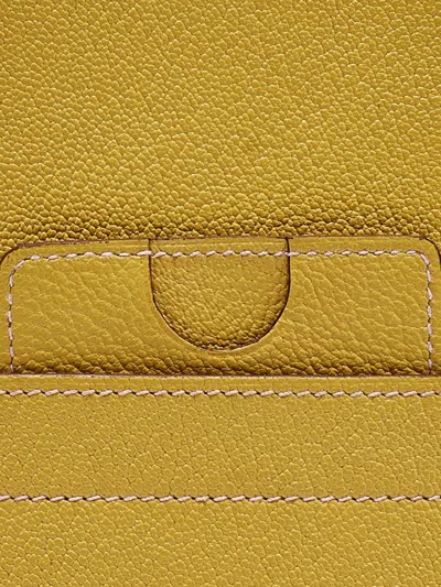 Pre-owned Hermes In The Loop Phone To Go Gm Case In Yellow