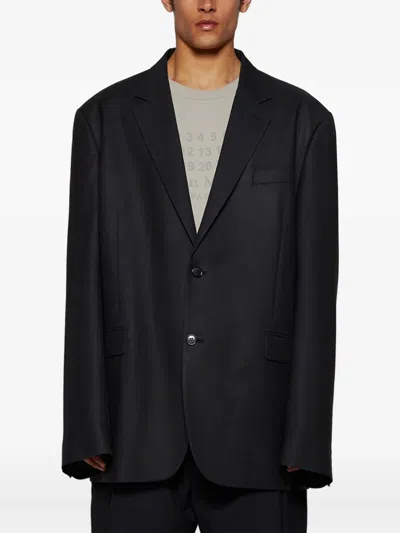 Maison Margiela Three-button Jacket In Black
