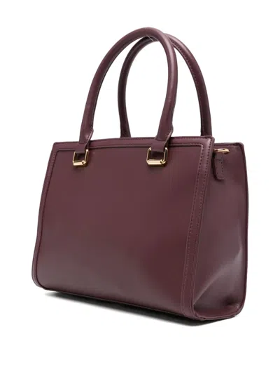 Love Moschino Chain-embellished Tote Bag In Purple