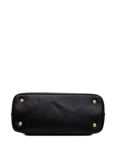 Pre-owned Prada 2010-2025 Medium Saffiano Lux Galleria Satchel