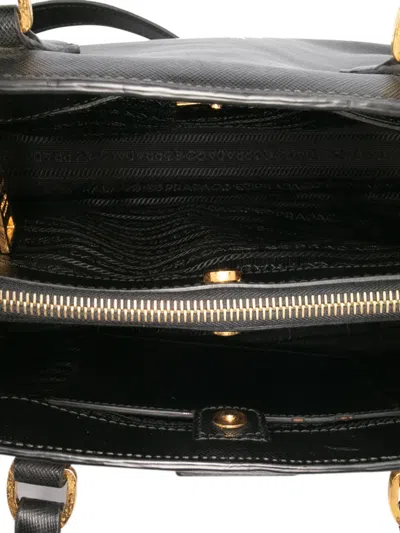 Pre-owned Prada 2010-2025 Medium Saffiano Lux Galleria Satchel
