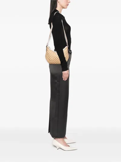 Pre-owned Gucci 2000-2015 Gg Canvas Web Crossbody Bag