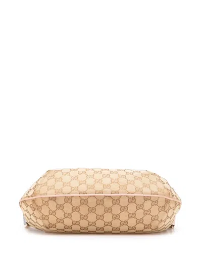 Pre-owned Gucci 2000-2015 Gg Canvas Web Crossbody Bag