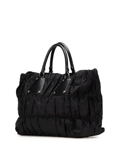 Pre-owned Prada 2000-2013 Tessuto Gaufre Tote Bag