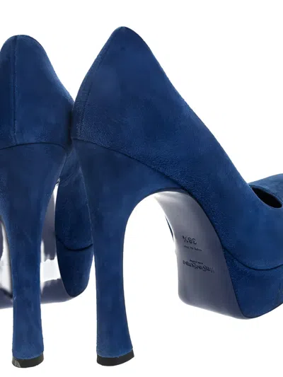 Pre-owned Saint Laurent 140mm Palais Platform Pumps