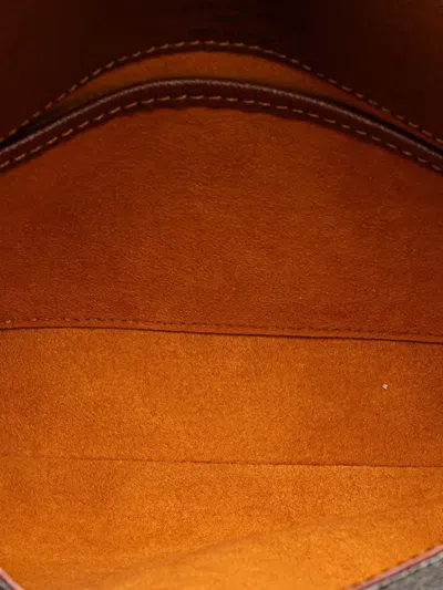 Pre-owned Louis Vuitton 2001 Monogram Musette Tango Long Strap Crossbody Bag In Brown