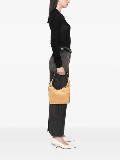 Pre-owned Gucci 2000-2015 Canvas Shoulder Bag In Brown