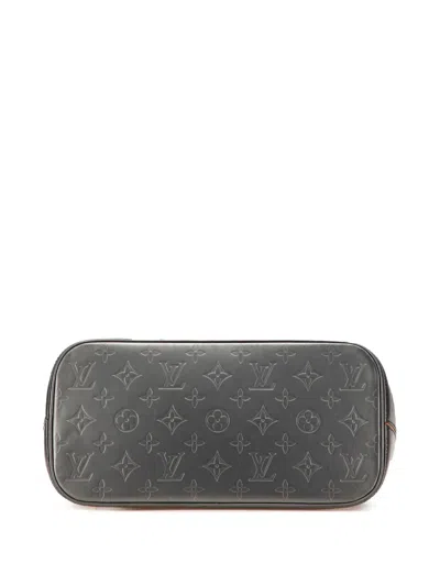 Pre-owned Louis Vuitton 2003 Monogram Mat Stockton Tote Bag In Gray